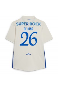 Porto Luuk de Jong #26 Jalkapallovaatteet Kolmaspaita 2025-26 Lyhythihainen